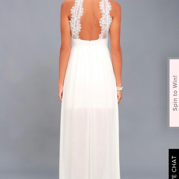 White Lulu's Dress, new with tags! - Picture 2 of 6